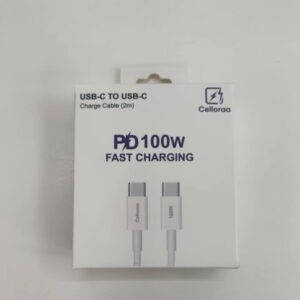 Type C to Type C 100W - 2 Meter