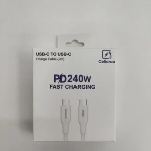 Type C to Type C 240W - 2 Meter