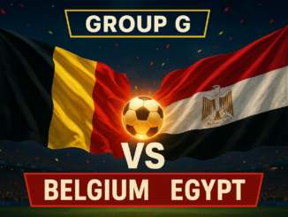 belgium vs egypt world cup 2026