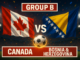 canada vs bosnia herzegovina world cup 2026