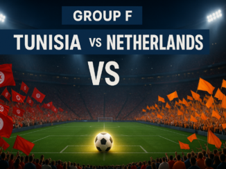 tunisia vs netherlands world cup 2026